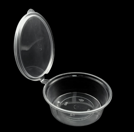 4 OZ PLASTIC SAUCE CONTAINER WITH LID – A N Wholesale