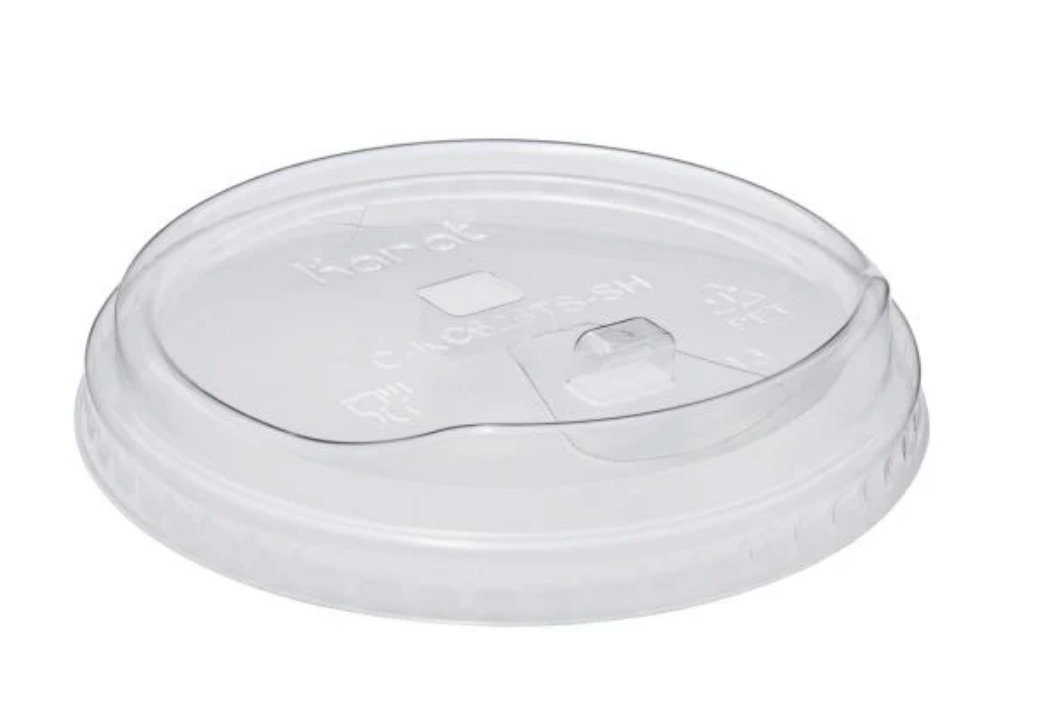 STRAWLESS SIPPER LID FOR 12-24OZ PET CUP