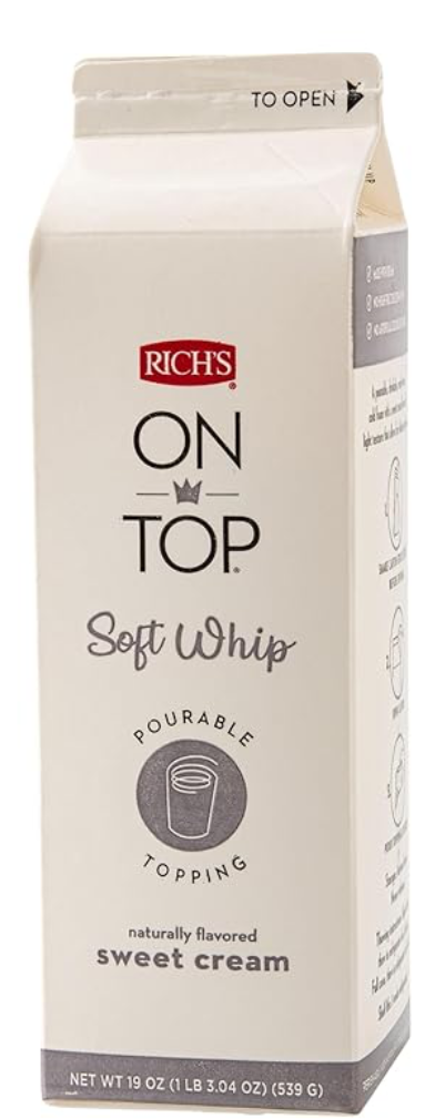 RICH’S ON TOP SOFT WHIP