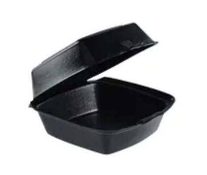 SNAP IT CONTAINER HINGED BLACK
