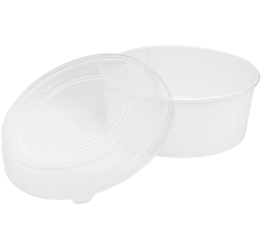 DOME LID FOR 32 OZ PAPER SHORT BUCKET